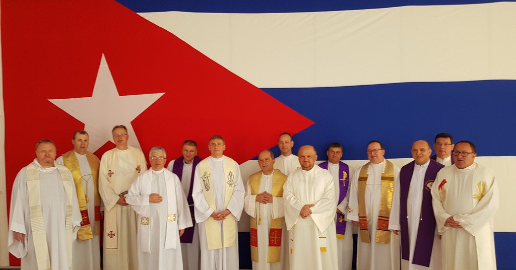 Po Mszy sw. w Varadero