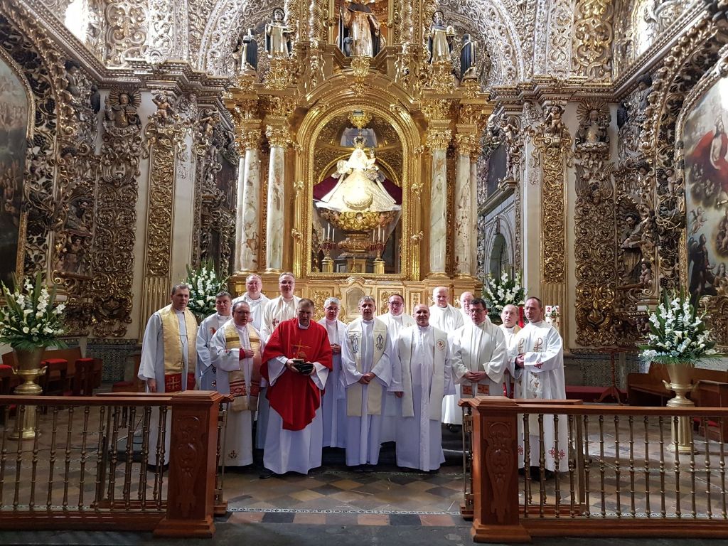 W kaplicy rozancowej w klasztorze dominikanow w Puebli