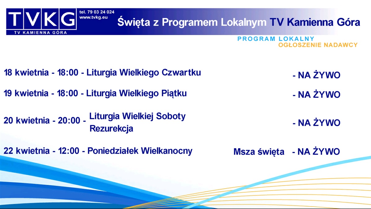 swieta wielkanocne 2019 w Programie Lokalnym TV Kamienna Góra